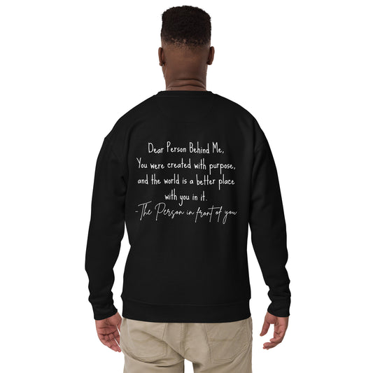 created with purpose sweatshirt Unisex Premium Sweatshirt