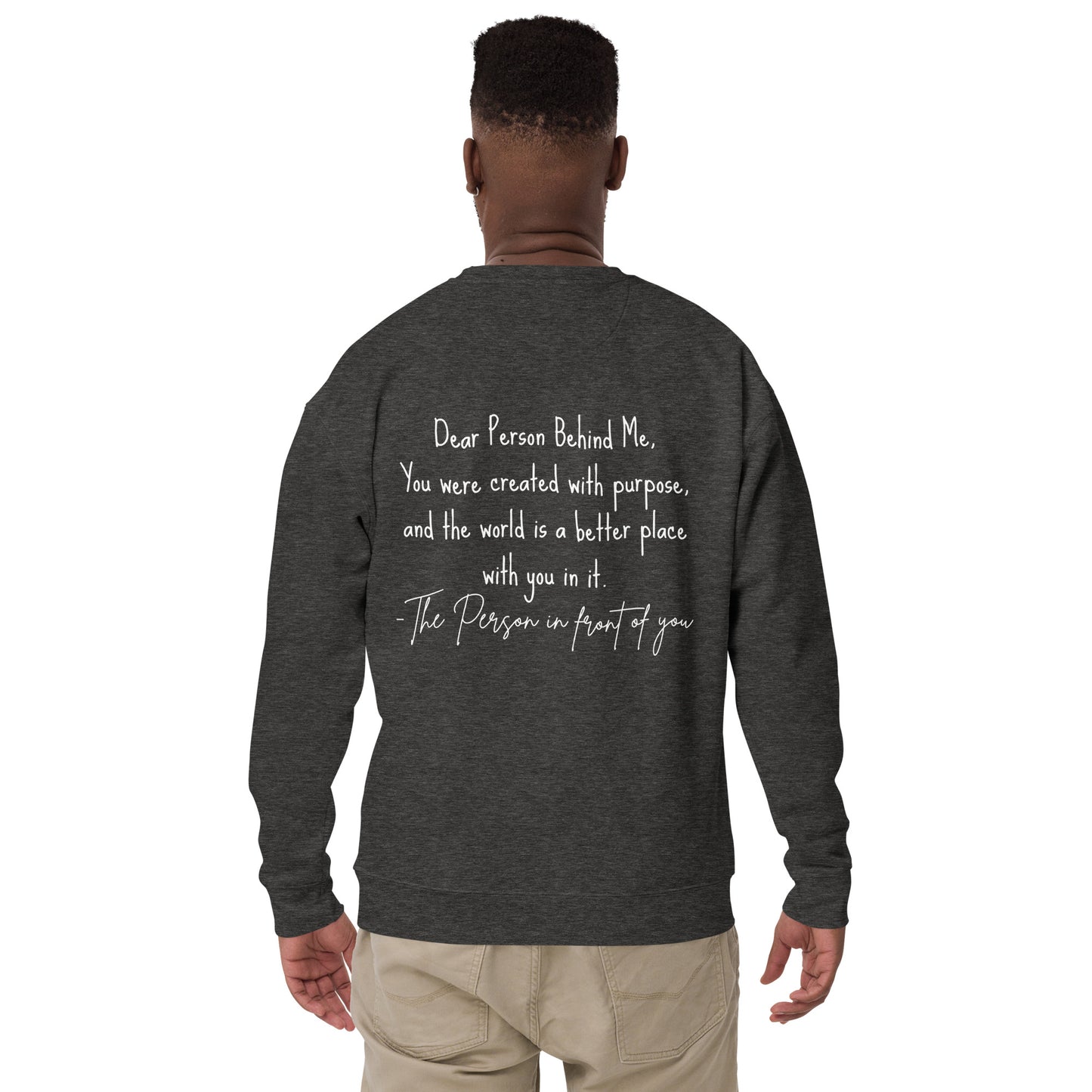 created with purpose sweatshirt Unisex Premium Sweatshirt