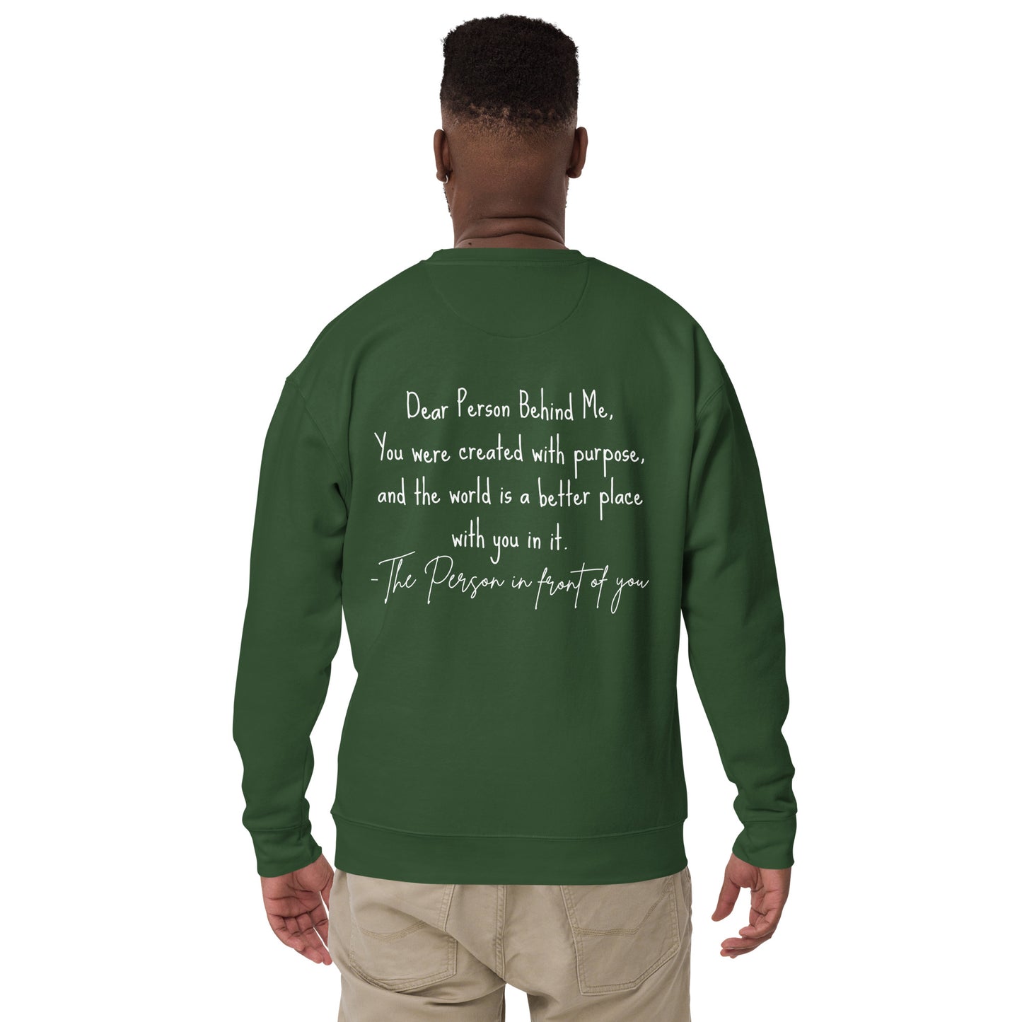 created with purpose sweatshirt Unisex Premium Sweatshirt