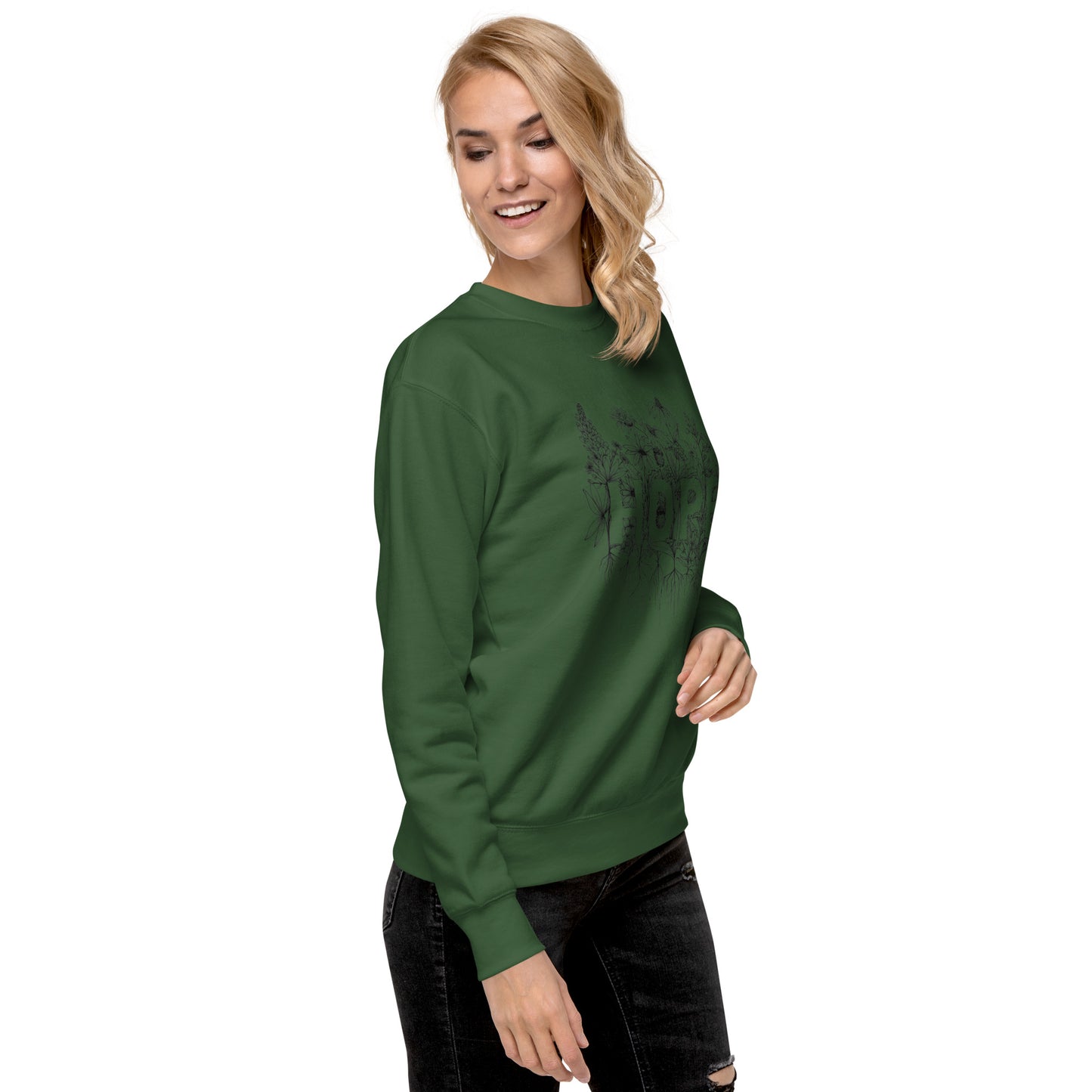 Hope Wildflower- Unisex Premium Sweatshirt