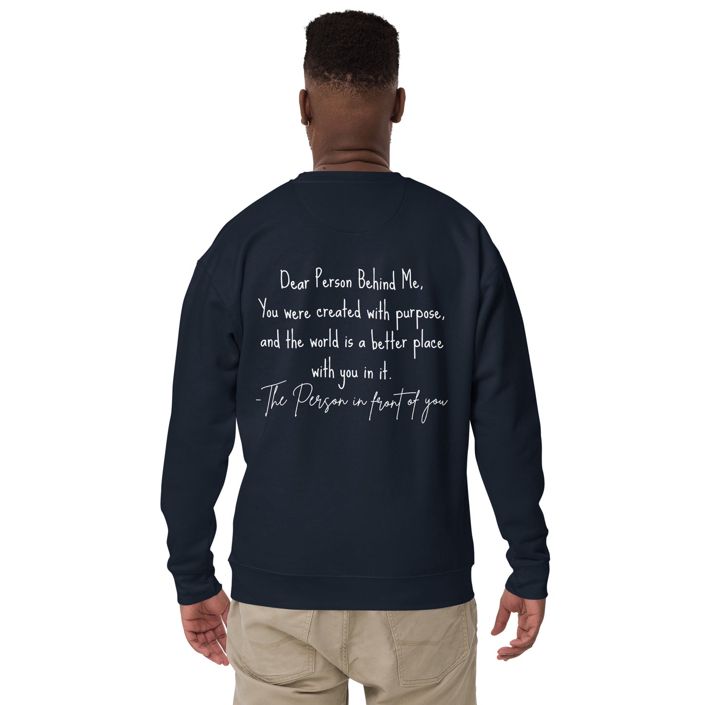 created with purpose sweatshirt Unisex Premium Sweatshirt