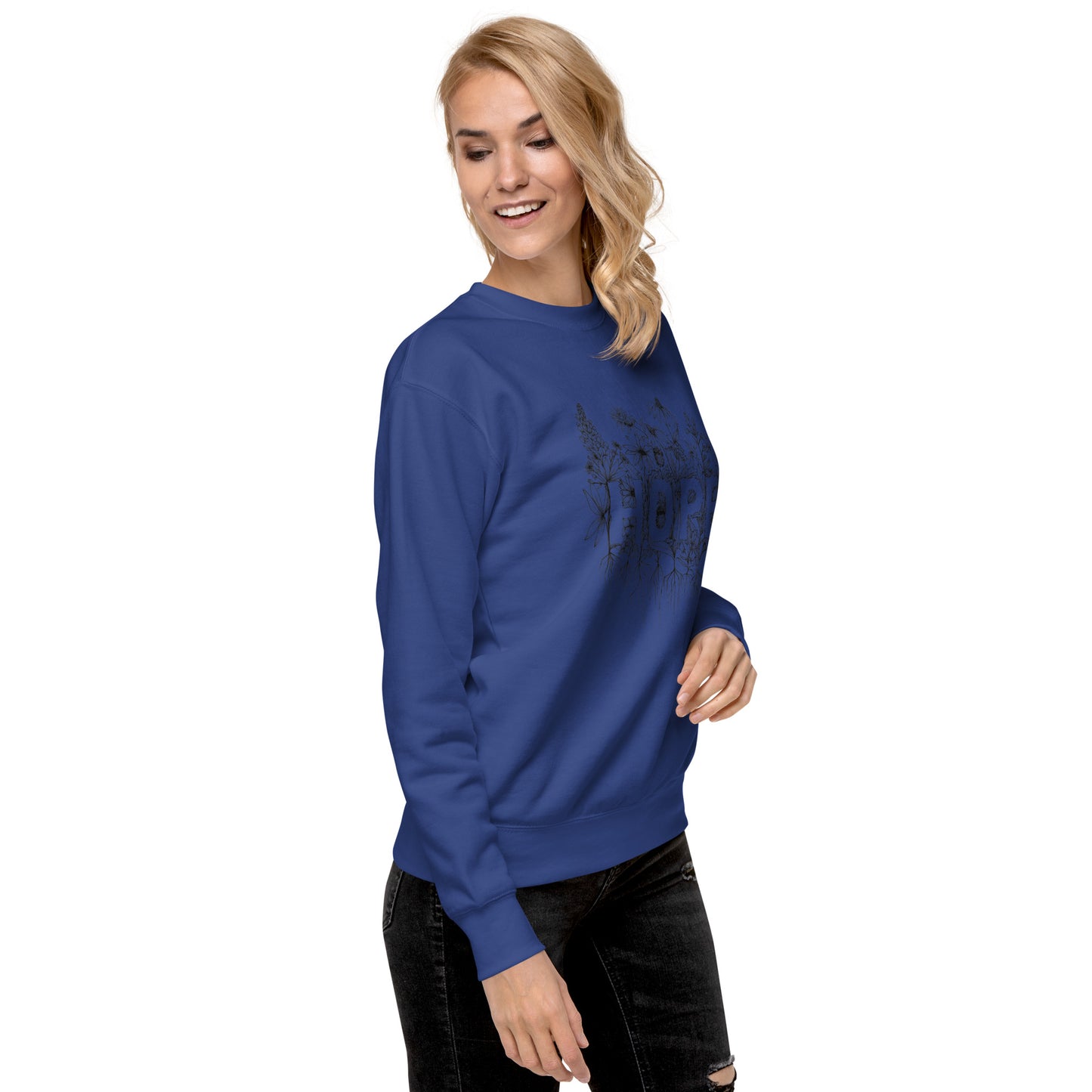 Hope Wildflower- Unisex Premium Sweatshirt