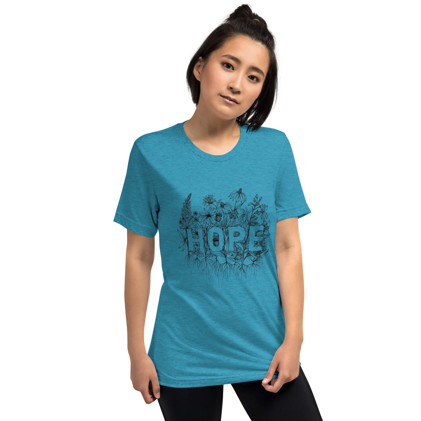 Hope Wildflower- Short sleeve t-shirt