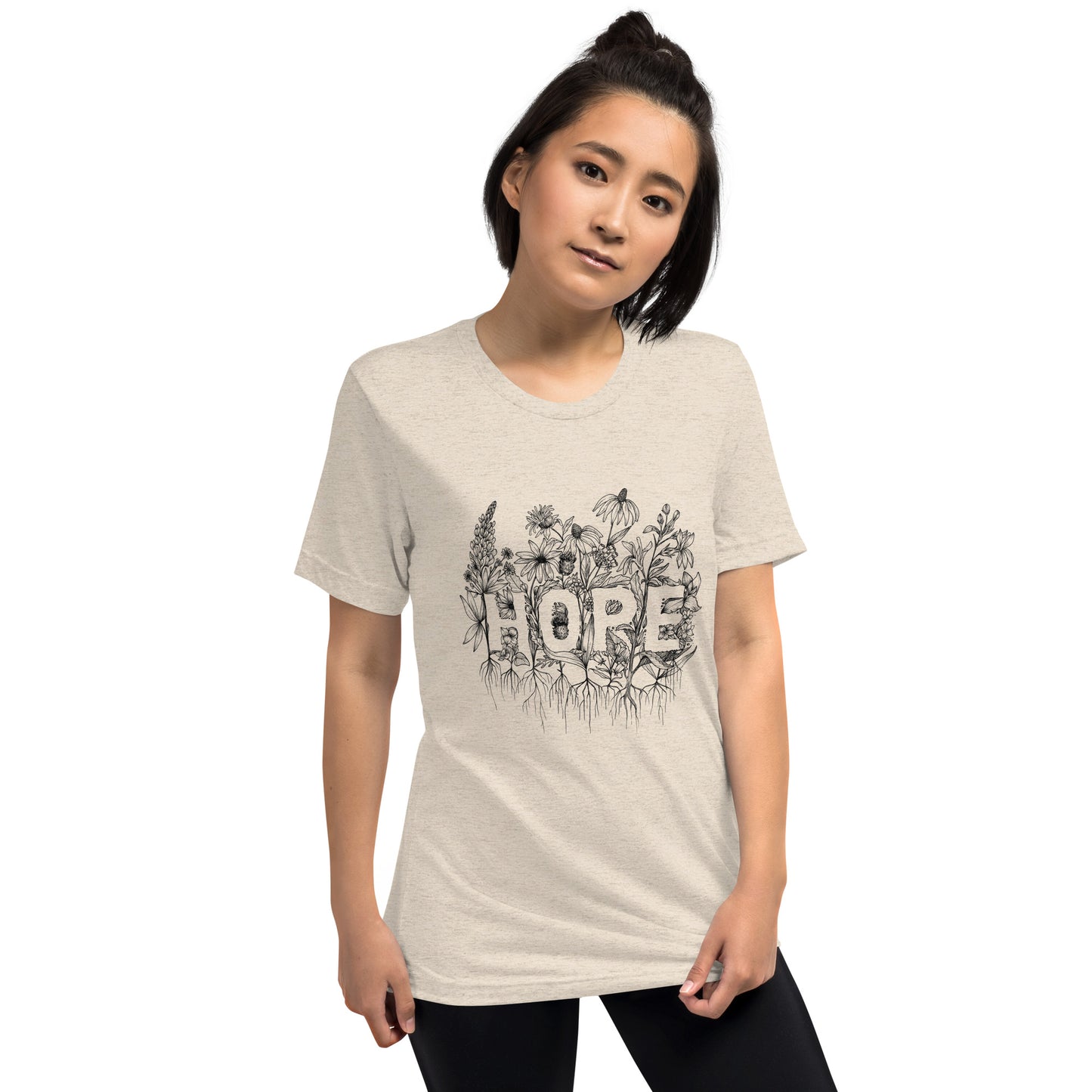 Hope Wildflower- Short sleeve t-shirt