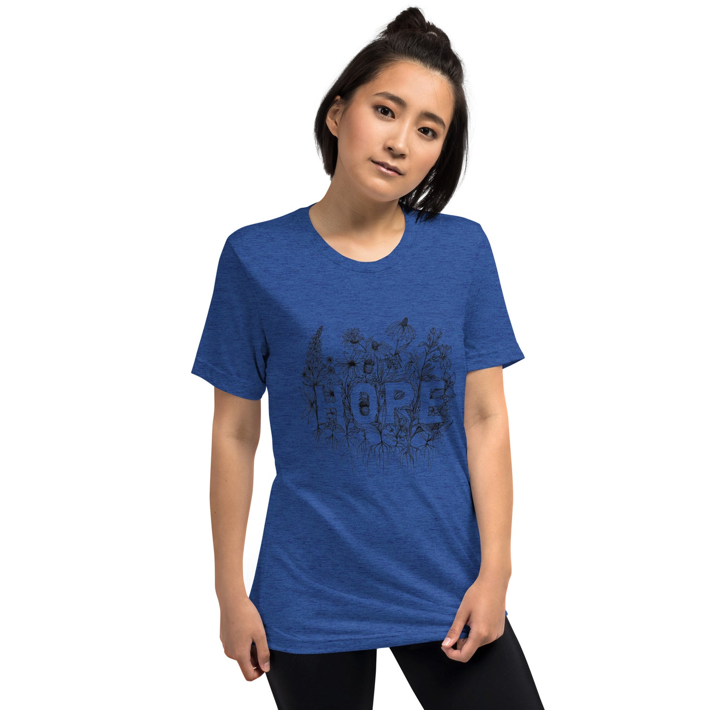 Hope Wildflower- Short sleeve t-shirt