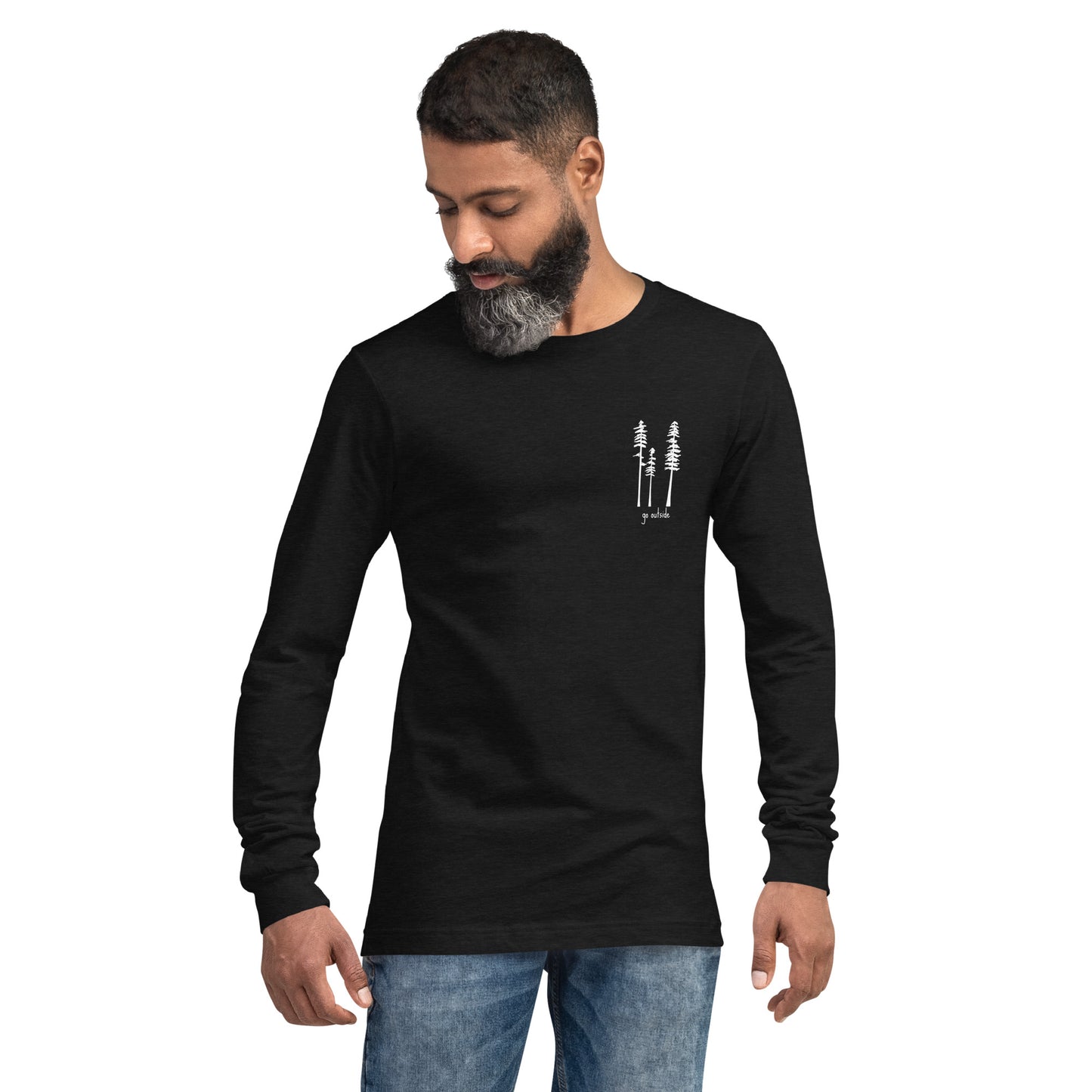 go outside unisex long sleeve tshirt
