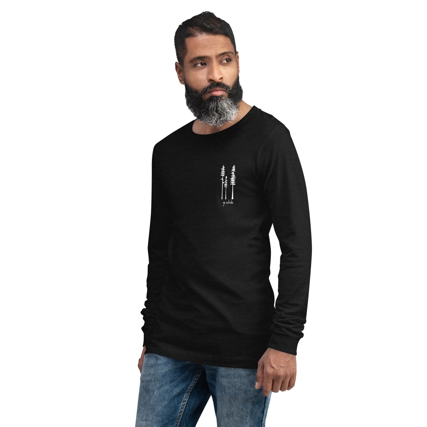 go outside unisex long sleeve tshirt