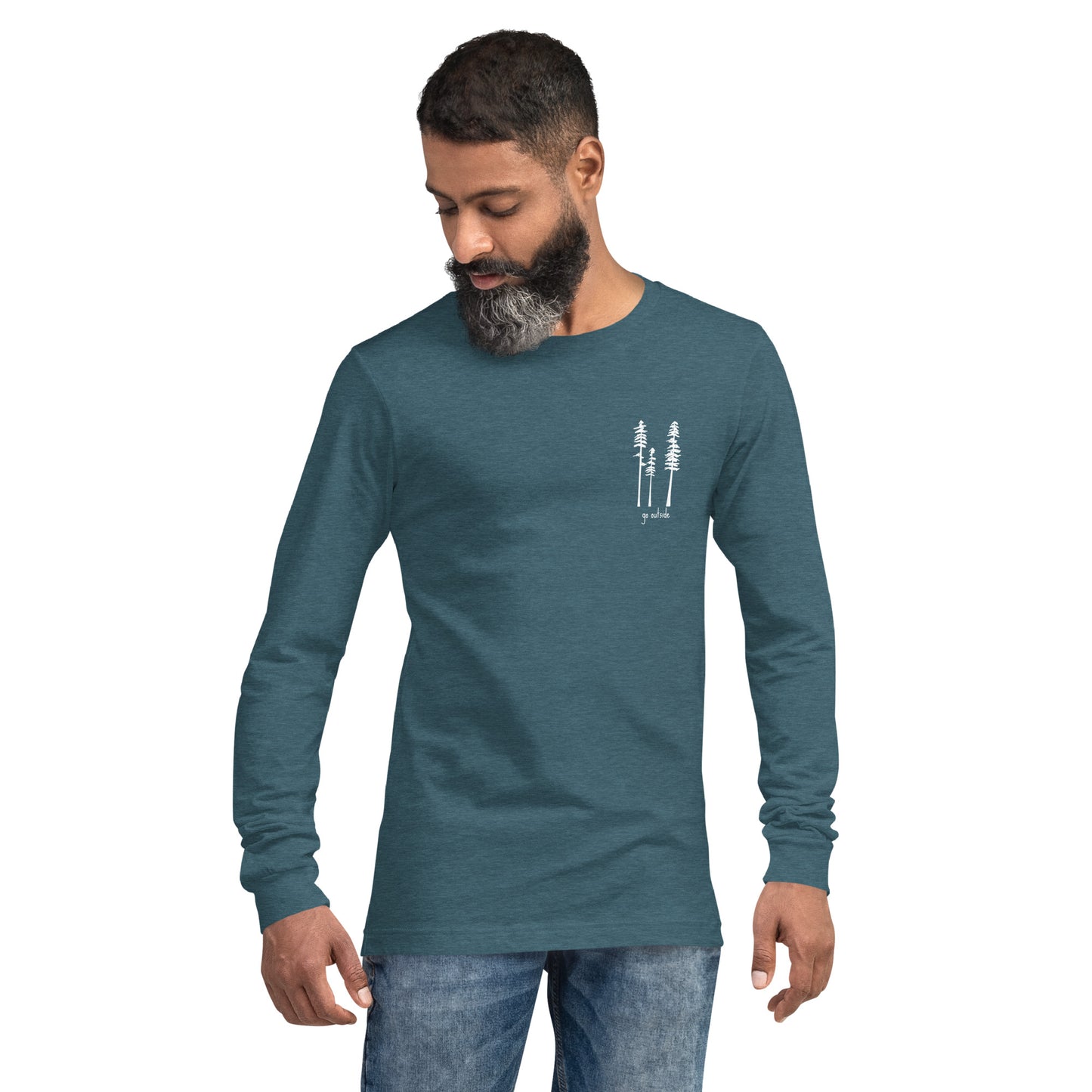 go outside unisex long sleeve tshirt