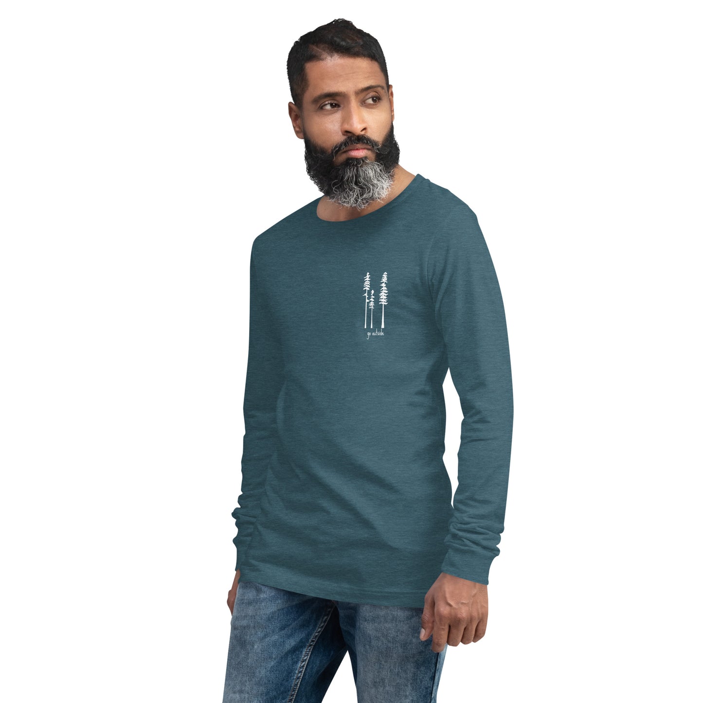 go outside unisex long sleeve tshirt