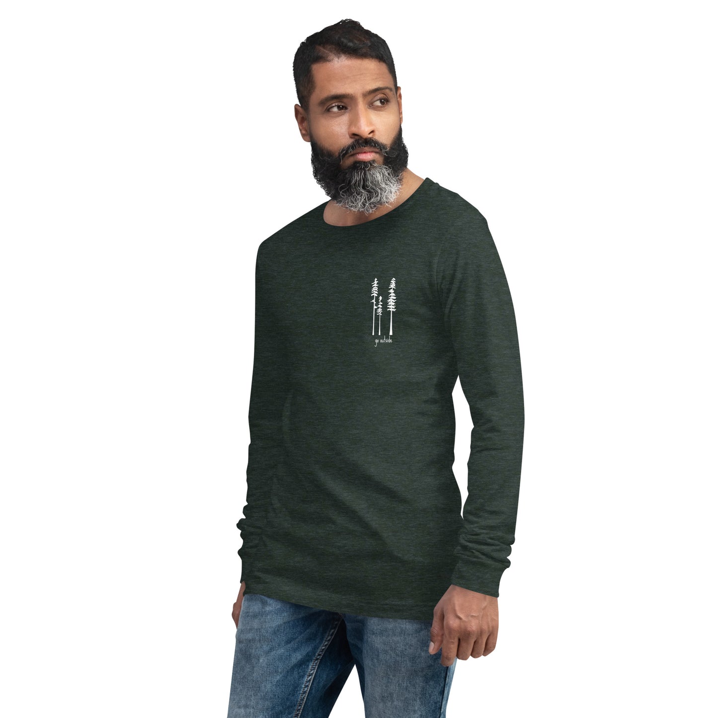 go outside unisex long sleeve tshirt