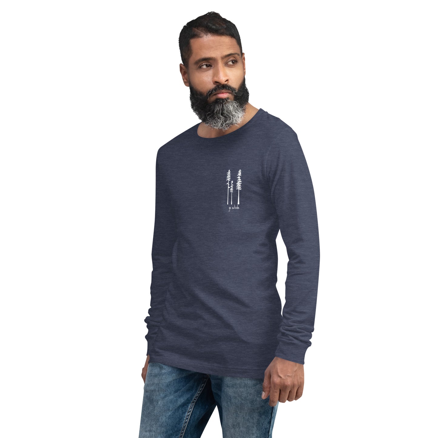 go outside unisex long sleeve tshirt