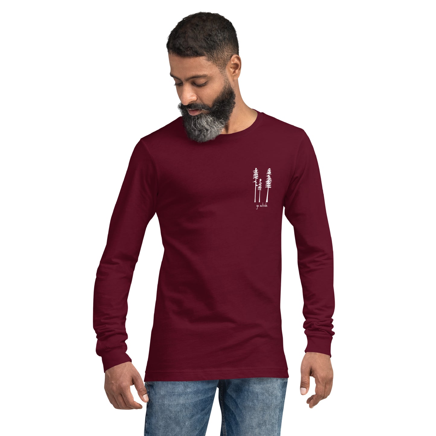 go outside unisex long sleeve tshirt