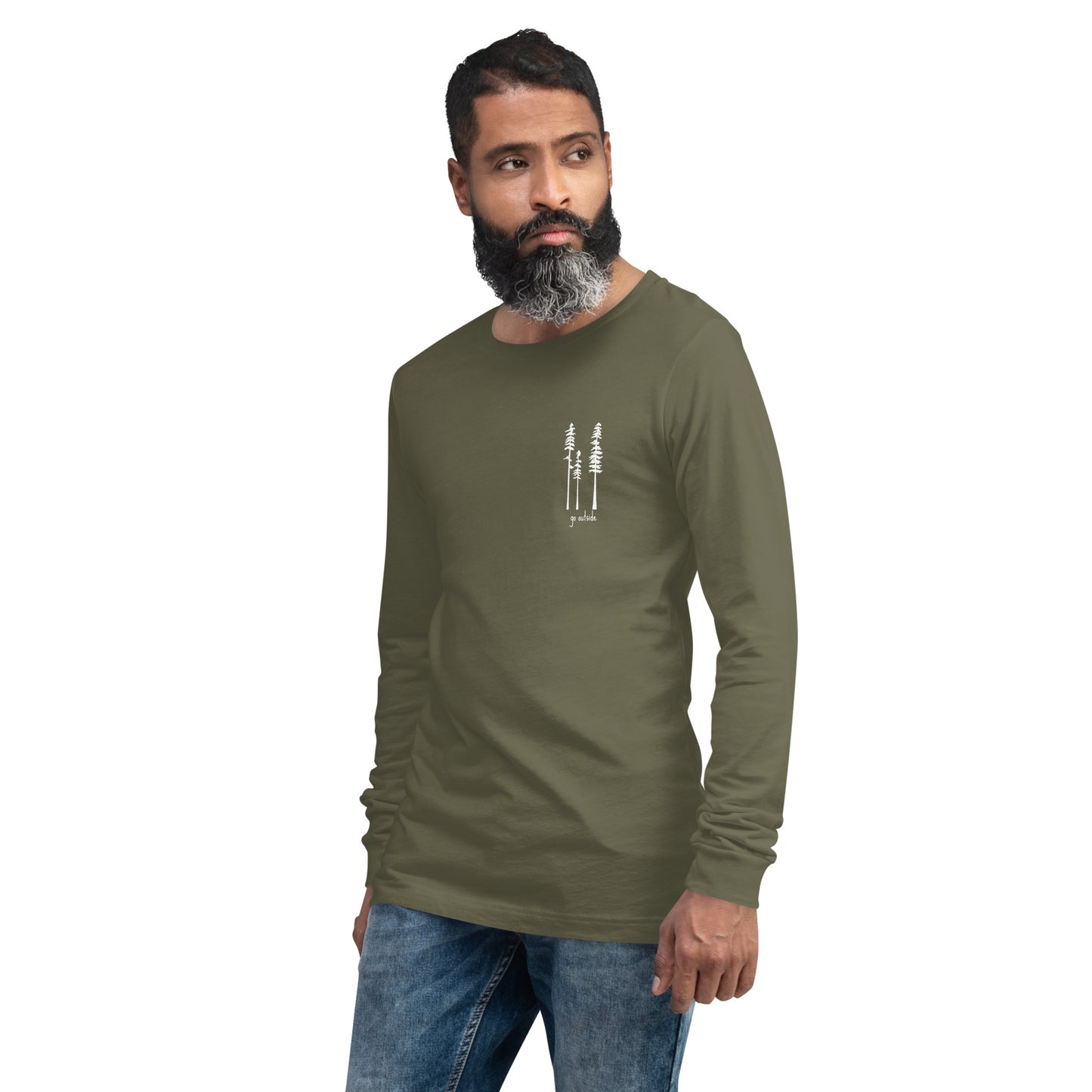 go outside unisex long sleeve tshirt