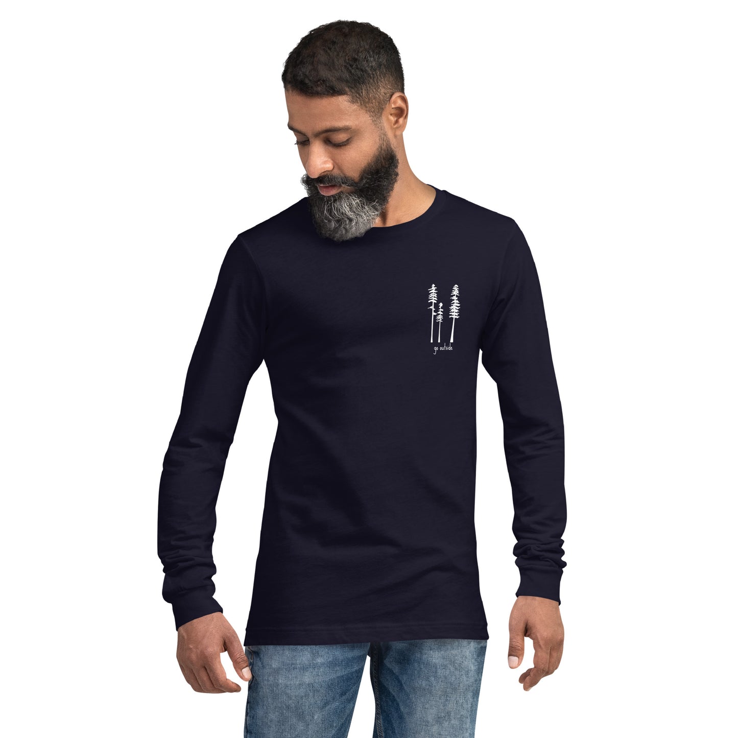 go outside unisex long sleeve tshirt
