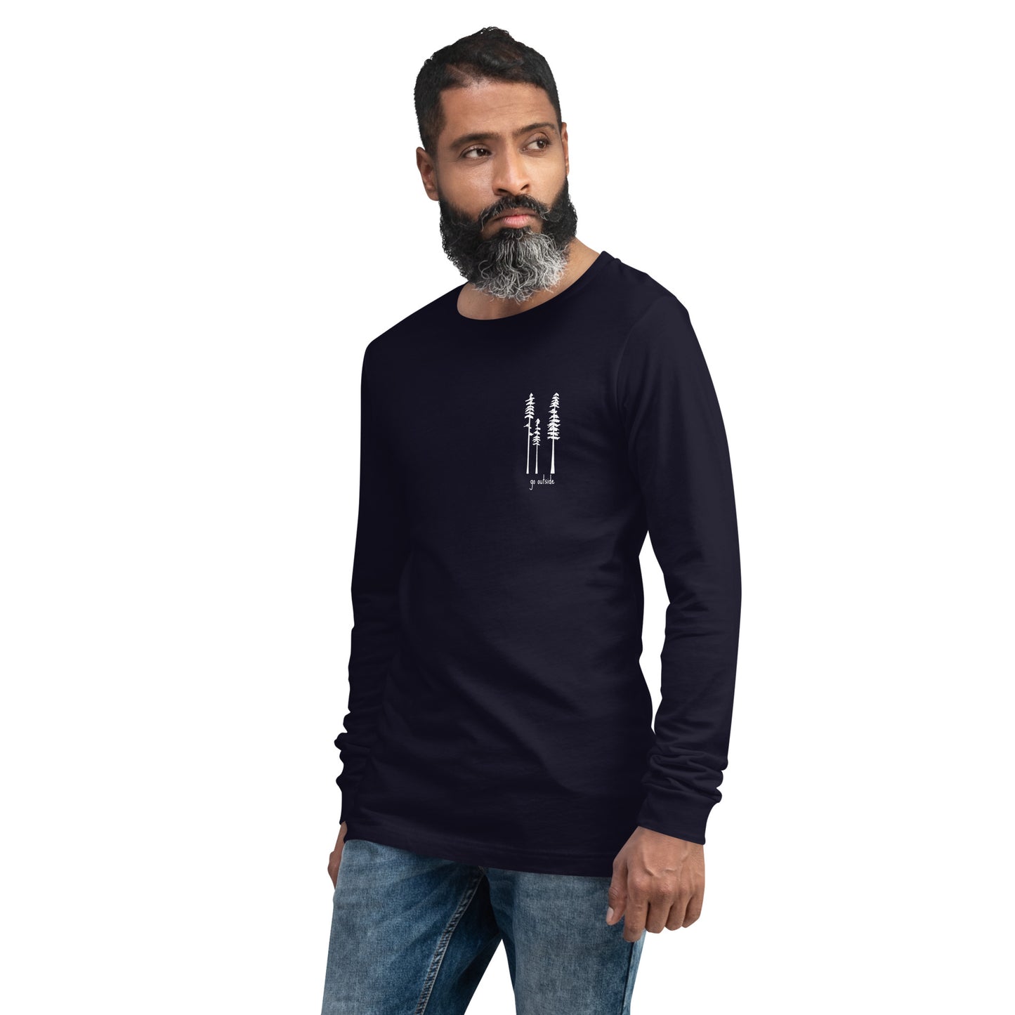 go outside unisex long sleeve tshirt
