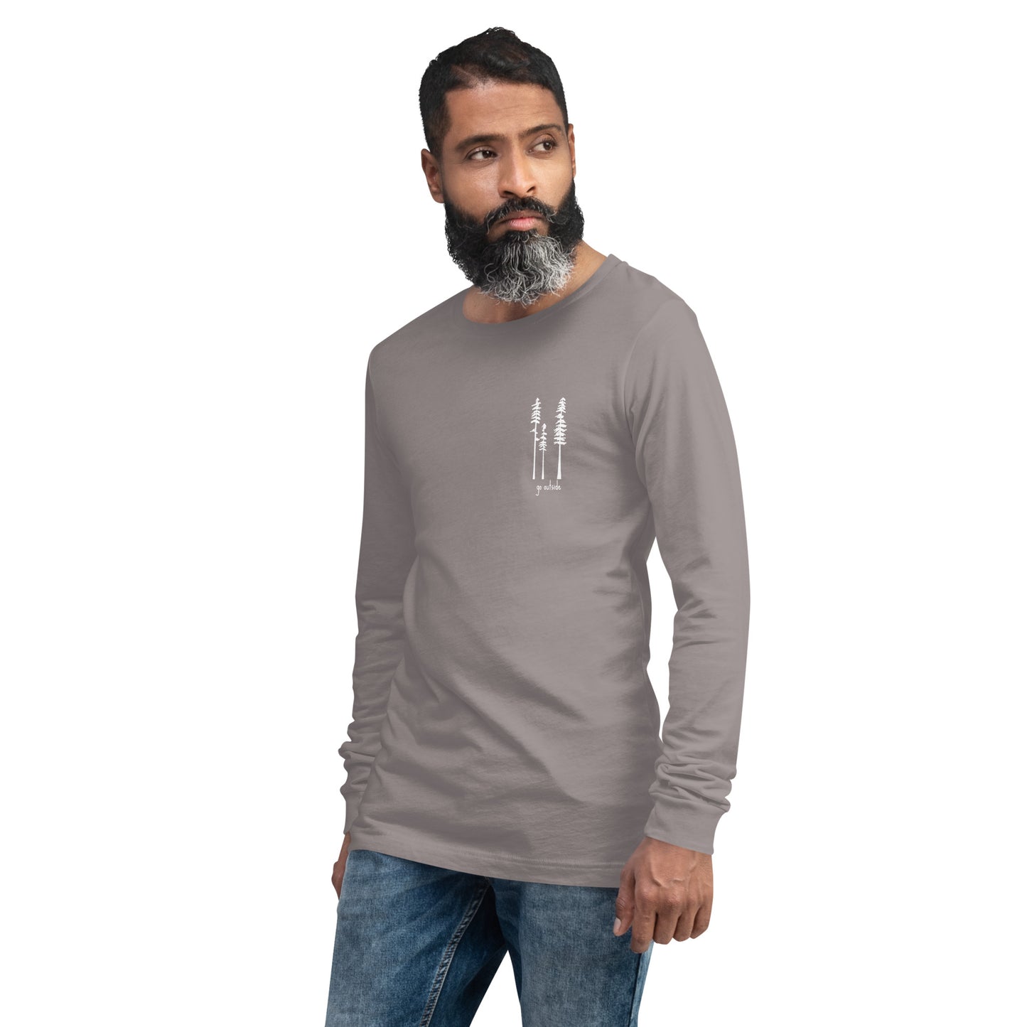go outside unisex long sleeve tshirt