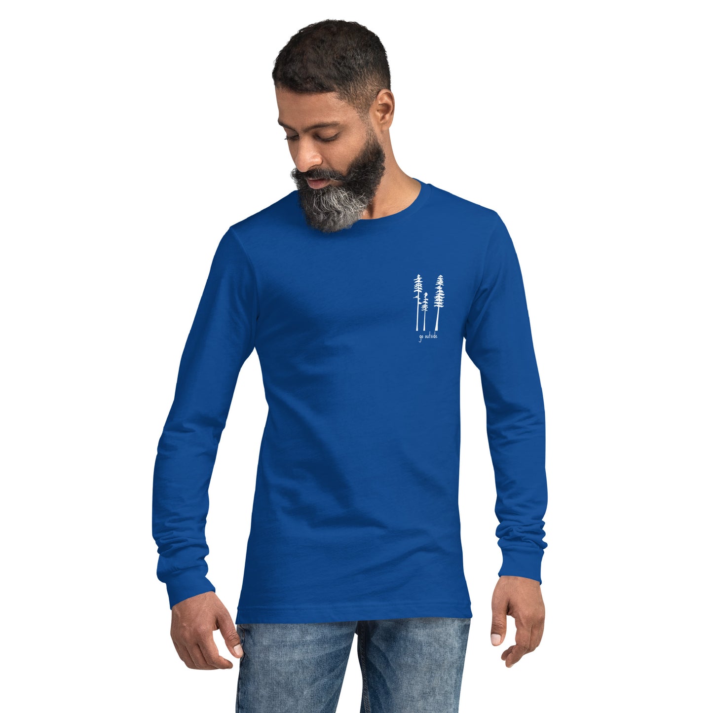 go outside unisex long sleeve tshirt