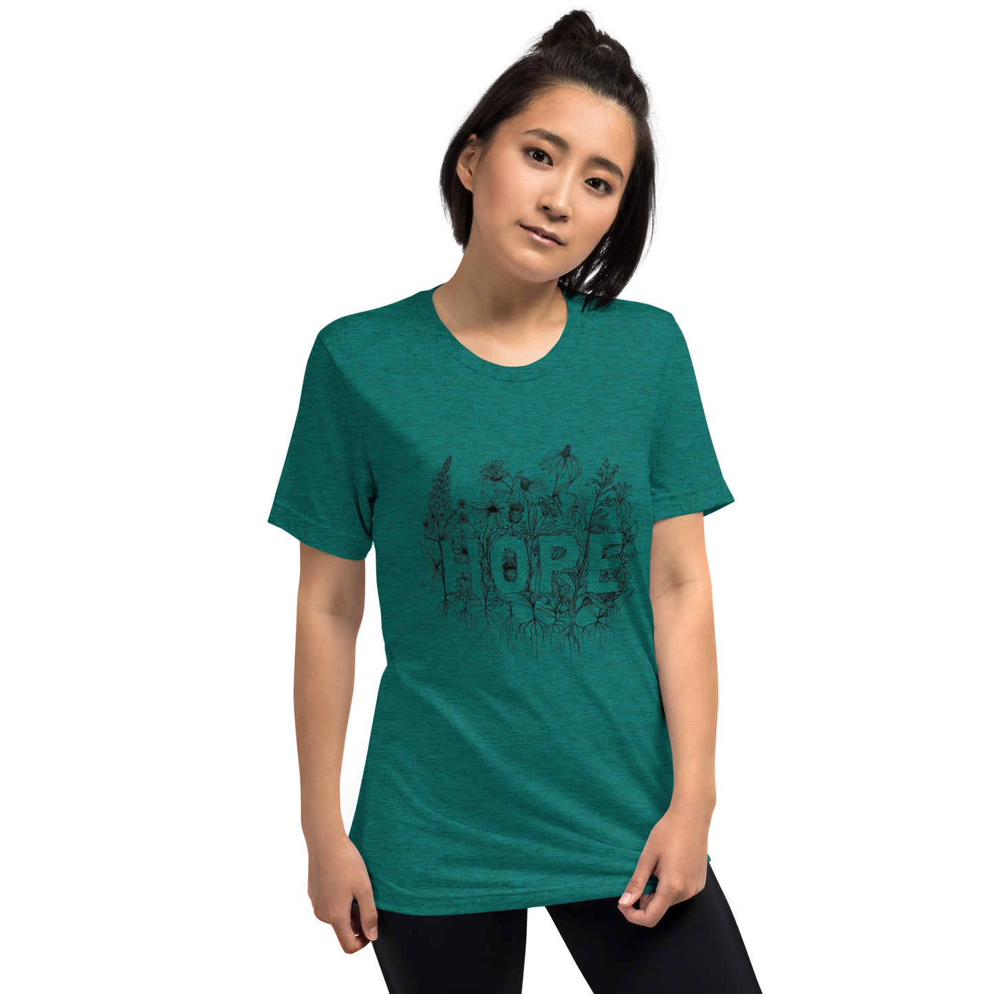 Hope Wildflower- Short sleeve t-shirt